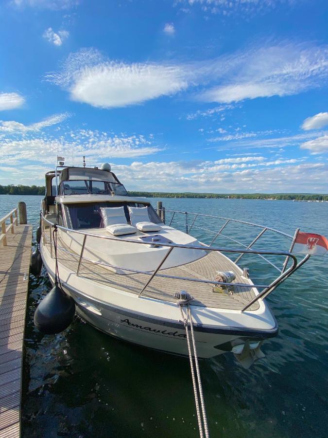 Luxusurlaub Auf Der Amavida Yacht / Scharmuetzelsee Bad Saarow Eksteriør billede