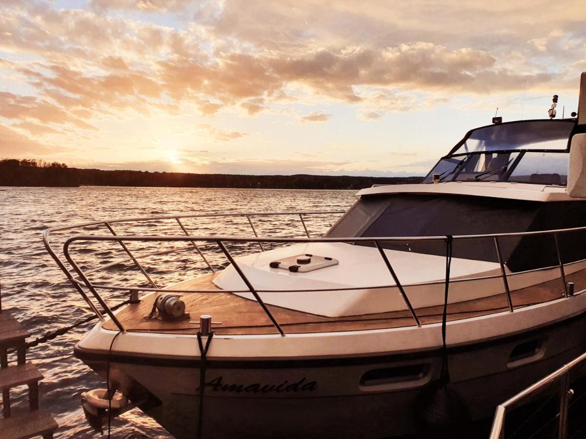 Luxusurlaub Auf Der Amavida Yacht / Scharmuetzelsee Bad Saarow Eksteriør billede